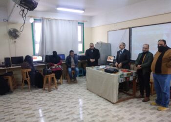 وكيل تعليم كفر الشيخ يتفقد كنترول الشهادة الإعدادية 17 - جريدة المساء