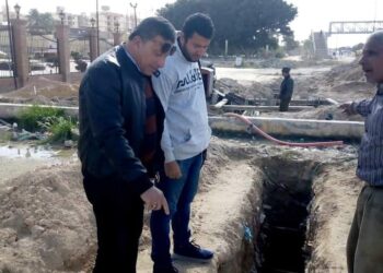 خط طرد بالكيلو26 لتصريف تراكمات مياه الامطار بالعامريه 29 - جريدة المساء