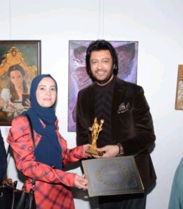 إطلالة بديعة لأعمال الفنانة لبني الشربيني تزين معرض "فكر اللون" 20 - جريدة المساء