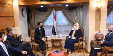 "القباج" تبحث تعزيز الشراكة بين الهلال الأحمر المصري واللجنة الدولية للصليب الأحمر 1 - جريدة المساء