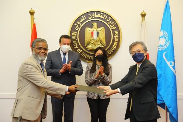 توقيع اتفاقية بين السفارة اليابانية ومنظمة اليونيسيف لتوسيع نطاق اللقاحات المضادة لفيروس كورونا في مصر 19 - جريدة المساء