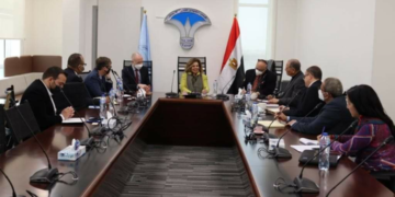 مشيرة خطاب لمسئول الخارجية الأمريكية: (الاستراتيجية الوطنية) ترفع سقف حقوق الإنسان فى مصر 2 - جريدة المساء مشيرة خطاب لمسئول الخارجية الأمريكية: (الاستراتيجية الوطنية) ترفع سقف حقوق الإنسان فى مصر 1 - جريدة المساء