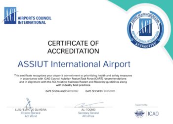 تجديد شهادة الاعتماد الصحي الدولي للسفر الآمن لمطاري أسيوط وسوهاج 33 - جريدة المساء