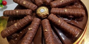 طريقة تحضير تورتة الفادج بأصابع الشيكولاته 2 - جريدة المساء طريقة تحضير تورتة الفادج بأصابع الشيكولاته 1 - جريدة المساء