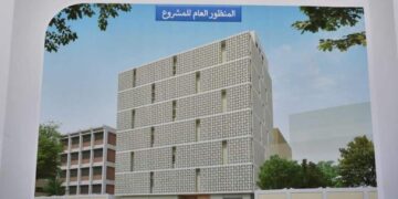 "الخشت" يعلن قرب انتهاء مشروع مبنى العيادات الخارجية بأبو الريش الياباني 9 - جريدة المساء