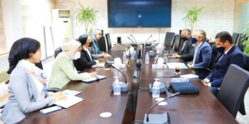 وزيرة البيئة تبحث مع ممثل برنامج اليونيسف التعاون الثنائي في ملف التغيرات المناخية 1 - جريدة المساء