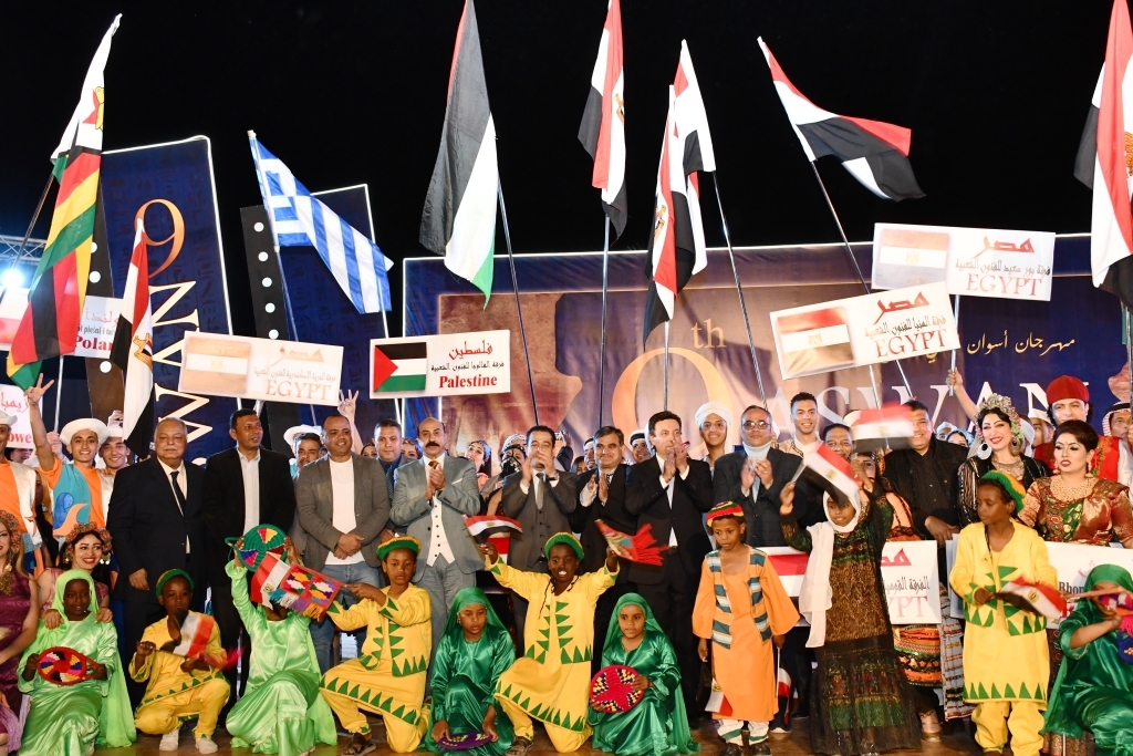 افتتاح مهرجان أسوان الدولي التاسع للثقافة والفنون 15 - جريدة المساء