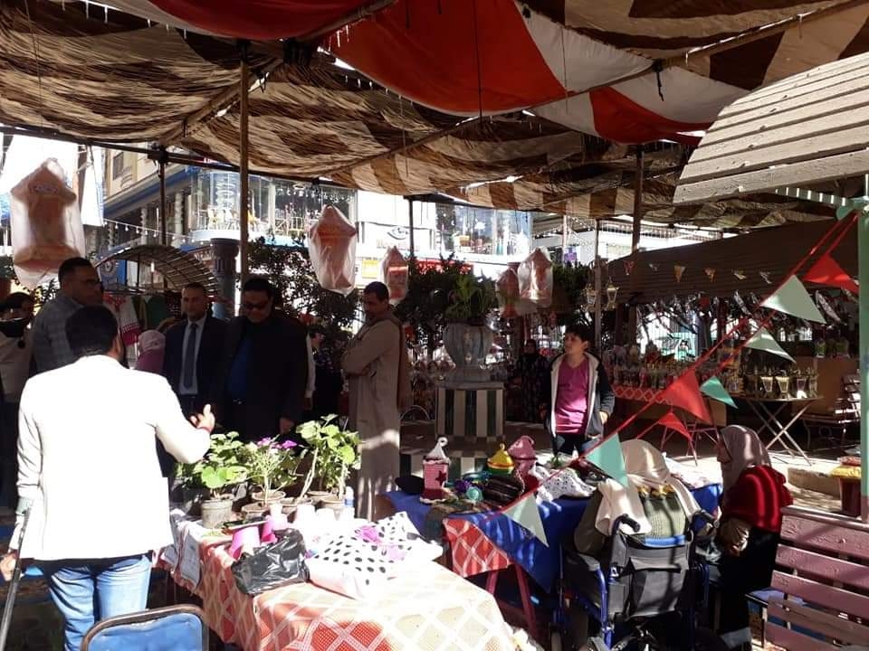 افتتاح معرض رمضانكم معانا أحلى لذوى الهمم والاحتياجات الخاصه بمدينه منوف 14 - جريدة المساء افتتاح معرض « رمضانكم معانا أحلى» لذوى الهمم والاحتياجات الخاصه
