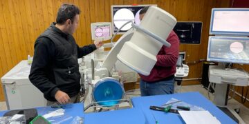 أحدث جهاز لتفتيت حصوات الجهاز البولي يدخل الخدمة بمستشفى الكلى والمسالك البولية بجامعة المنيا 1 - جريدة المساء