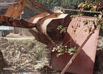 إزالة 346 حالة ضمن المرحلة الثالثة من الموجة 19 لإزالة التعديات ببني سويف 28 - جريدة المساء