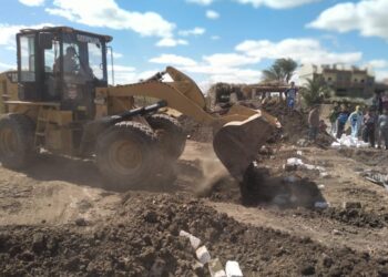 إزالة 5 حالات تعد على الأراضي الزراعية وأملاك الدولة بمركز بنى مزار بالمنيا 33 - جريدة المساء