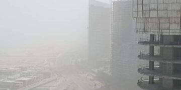 عواصف ترابية سريعة علي مدن مطروح 1 - جريدة المساء