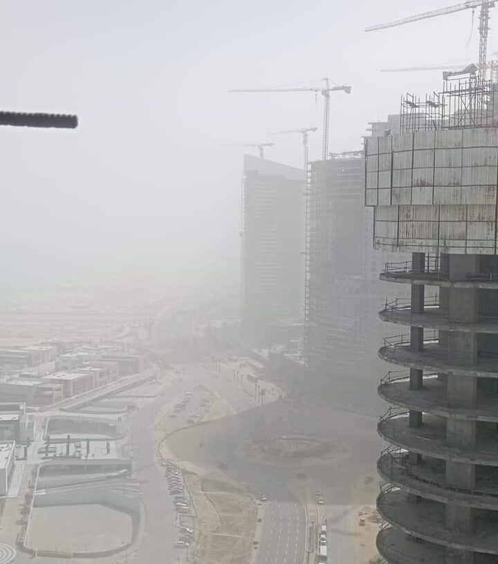 عواصف ترابية سريعة علي مدن مطروح 17 - جريدة المساء