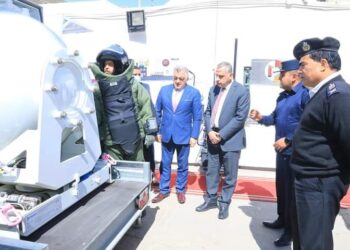 محافظ سوهاج ومدير الأمن يشهدان فعاليات الاحتفال باليوم العالمي للحماية المدنية. 29 - جريدة المساء