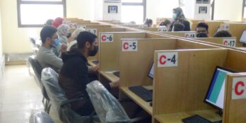 بدء اختبارات منتصف الفصل الدراسي الثاني إلكترونياً لكليات القطاع الطبي بجامعة المنيا 1 - جريدة المساء