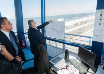 برئاسة منتصر مناع ..اللجنة العليا للتفتيش الأمني والبيئي تتفقد مطار بورسعيد الدولى 19 - جريدة المساء