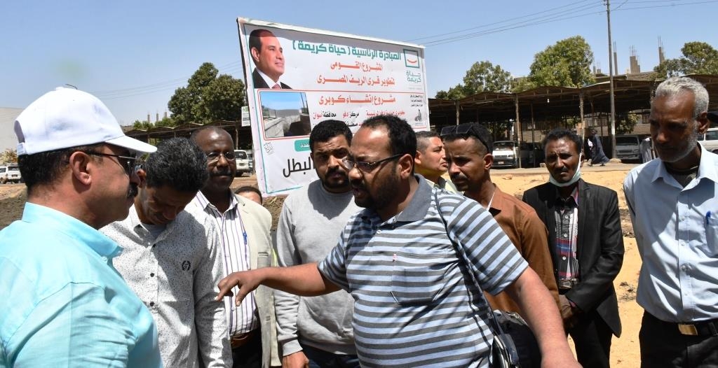 أشرف عطية يتفقد مشروع إنشاء كوبرى الجنابية وتغطية المرحلة الأولى للترعة الرئيسية بإدفو بتكلفة 9 مليون جنيه 13 - جريدة المساء