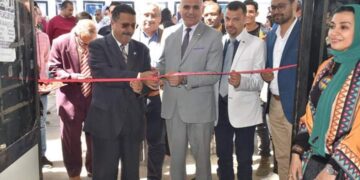 رئيس جامعة الأقصر يفتتح معرض الكتاب بكلية الفنون الجميلة 2 - جريدة المساء رئيس جامعة الأقصر يفتتح معرض الكتاب بكلية الفنون الجميلة 1 - جريدة المساء