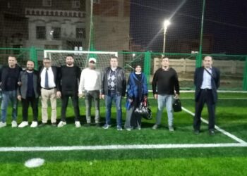 إفتتاح الملعب الخماسي بمركز شباب برج البرلس 16 - جريدة المساء