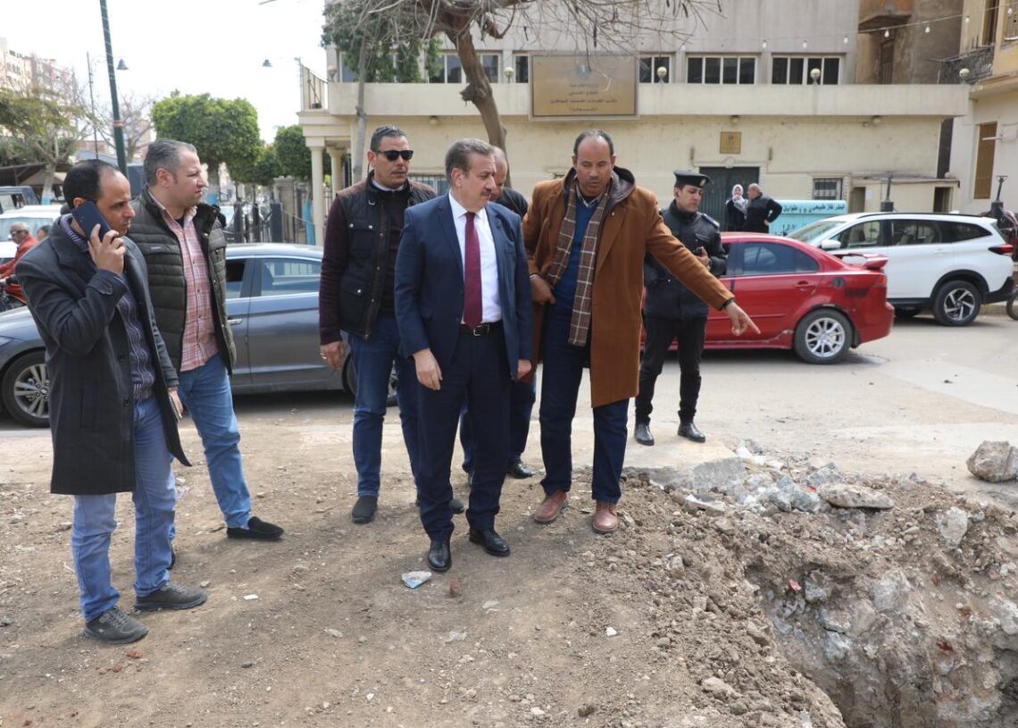 محافظ المنوفية يتفقد تطوير شارع حسان بقويسنا.. والأعمال الإنشائية لحديقة شارع جمال عبد الناصر بشبين الكوم 19 - جريدة المساء