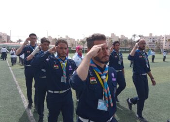 افتتاح المهرجان الكشفى ال ٤١ والدورة الإرشادية ال١٣ بجامعة الإسكندرية 23 - جريدة المساء