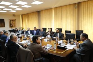 وزير المالية.. فى لقاءين مع نقيبى المهن التمثيلية والموسيقية: نتطلع لدور أكبر للفن فى نشر ثقافة الالتزام الطوعي بسداد مستحقات الدولة 26 - جريدة المساء