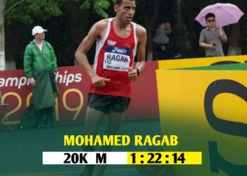 محمد رجب يحقق رقماً جديداً في بطولة الجمهورية للمشي 23 - جريدة المساء