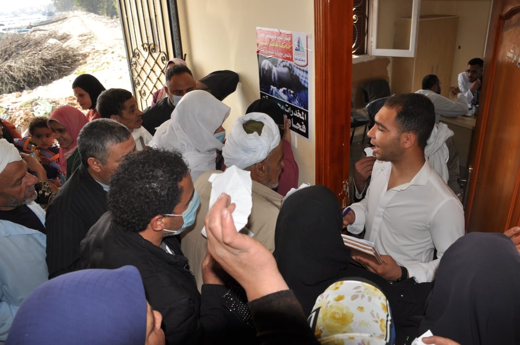 قافلة طبية متكاملة من جامعة كفر الشيخ لأهالي« الجزيرة الخضراء» 19 - جريدة المساء