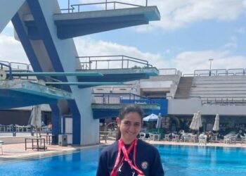 طالبة بالجامعة اليابانية تحصد المركز الأول والميدالية الذهبية فى مسابقة الغطس 19 - جريدة المساء