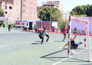 فوز جنوب الوادي والمنصورة وأسيوط في الكرة الخماسية بمنافسات أولمبياد الكليات المتخصصة بجامعة سوهاج 23 - جريدة المساء