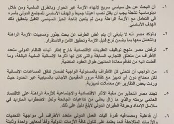 بيان مندوب مصر الدائم في نيويورك في شرح تصويت مصر حول القرار الصادر عن الجمعية العامة بشأن أوكرانيا 19 - جريدة المساء