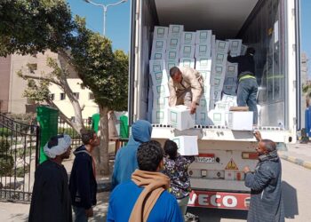 "حياة كريمة" ترسل 28 شاحنة مواد غذائية إلى المحافظات استعدادًا لشهر رمضان 22 - جريدة المساء