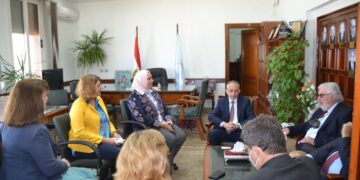 جامعة الاسكندرية تبحث مع جامعة بريوس اليونانية سبل التعاون المشترك 9 - جريدة المساء جامعة الاسكندرية تبحث مع جامعة بريوس اليونانية سبل التعاون المشترك