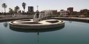 غسيل وتطهير مروقات محطة مياه اولاد سالم بدار السلام بسوهاج 1 - جريدة المساء غسيل وتطهير مروقات محطة مياه اولاد سالم بدار السلام بسوهاج