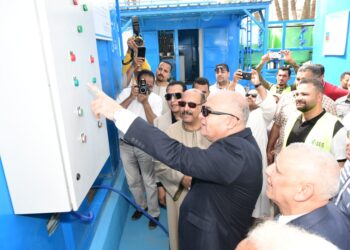 بتكلفة ٢٠ مليون جنيه .. محافظ قنا يفتتح محطة مياه "السلامية" النقالى بنجع حمادى 18 - جريدة المساء