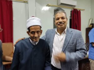 " ٧٠ عامًا فى خدمة القرآن الكريم".. تكريم الشيخ عبدالحافظ الحرز عالم القراءات الشهير بقنا 22 - جريدة المساء