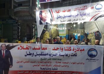 "مستقبل وطن" ينظم معرضًا للسلع الغذائية بـ "شنو" فى كفر الشيخ 20 - جريدة المساء