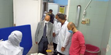 وكيل وزارة الصحة بالشرقية يتفقد سير العمل بمستشفي بلبيس المركزي 1 - جريدة المساء