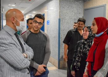 وكيل وزارة الصحة بالشرقية يتفقد مستشفي الكبد والجهاز الهضمي بههيا 19 - جريدة المساء