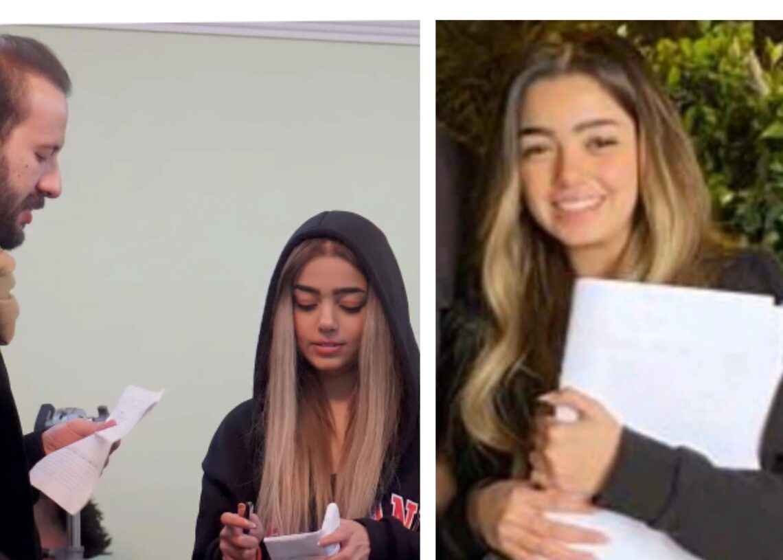 عائشه تامر طالبة الأكاديمية البحرية "مساعد مخرج" في"عيال المرحوم" 17 - جريدة المساء