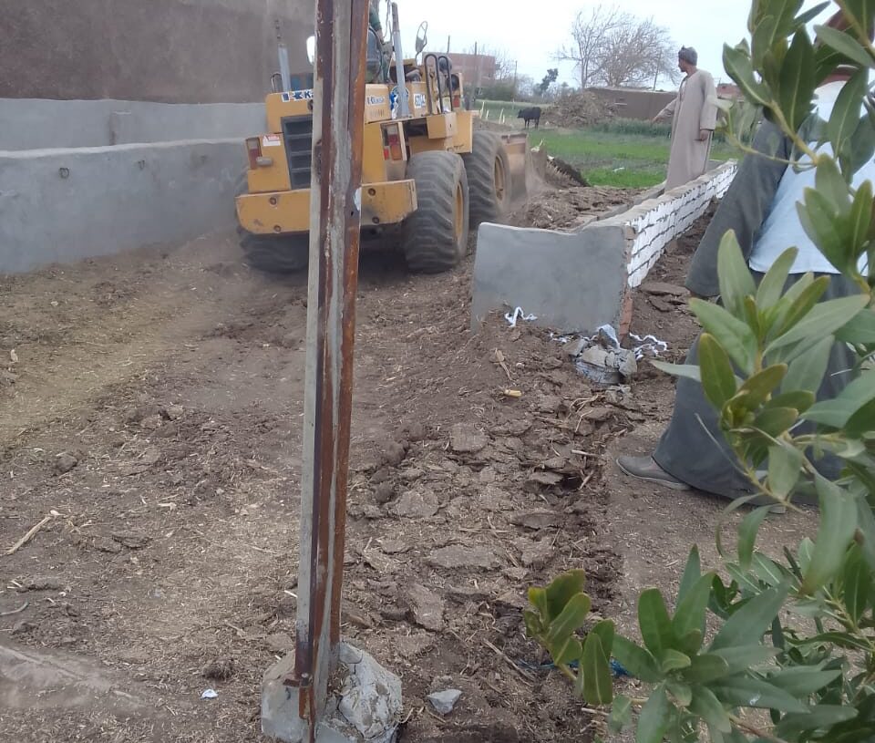 إزالة ( 175) حالة تعد على الأراضى الزراعية وتحرير (1834) محضر تبوير .. بالمنوفية