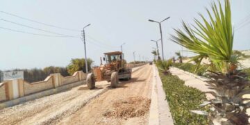 استمرار تطوير مصيف بلطيم ورصف الطرق بدسوق 1 - جريدة المساء استمرار تطوير مصيف بلطيم ورصف الطرق بدسوق