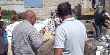 ايقاف حالات تعدى على الاراضي الزراعيه وأملاك الدولة والبناء المخالف بقري مركز المنيا 1 - جريدة المساء ايقاف حالات تعدى على الاراضي الزراعيه وأملاك الدولة والبناء المخالف بقري مركز المنيا