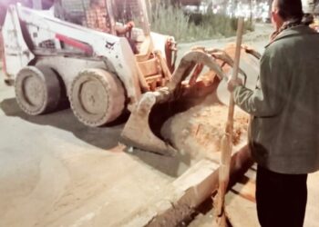 حملات ليلية للنظافة وتركيب الأنترلوك بلدورات جديدة ومحافظ كفر الشيخ يشيد بالمشاركة المجتمعية