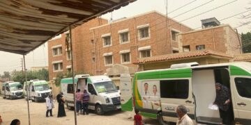 علاج ١٢٥٤ مريض مجانا من اهالي قرية الجزائر بالعامرية