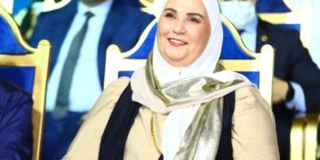 وزيرة التضامن تفتتح مشروع تطوير منطقة الجبخانة وتمكين أهالي عزبة خير الله 1 - جريدة المساء نيفين القباج وزيرة التضامن