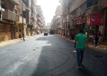 الانتهاء من رصف شارع " الكاشف " بحي شرق سوهاج بتكلفة 700 ألف جنيه 20 - جريدة المساء