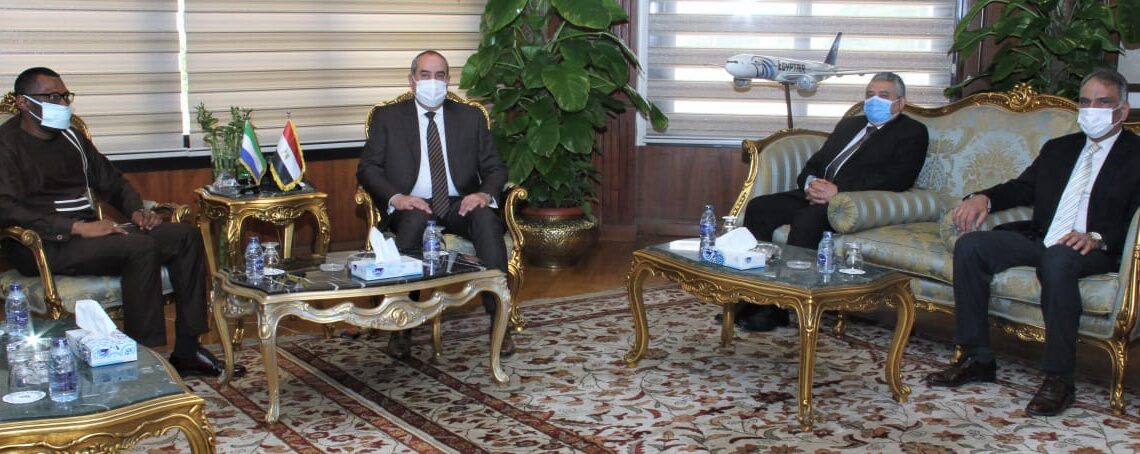 وزير الطيران يستقبل سفير سيراليون 17 - جريدة المساء