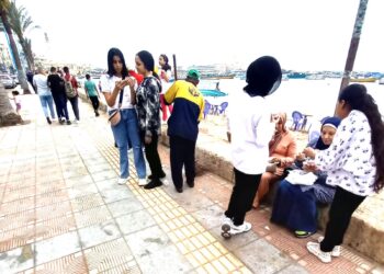 السكندريون استكملوا الاحتفال بالعيد رغم انخفاض درجات الحرارة 31 - جريدة المساء