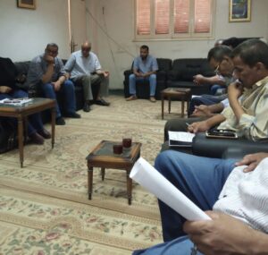 رئيس مدينة أبوتشت يناقش ملف تقنين أراضى الدولة مع رؤساء الوحدات القروية 19 - جريدة المساء